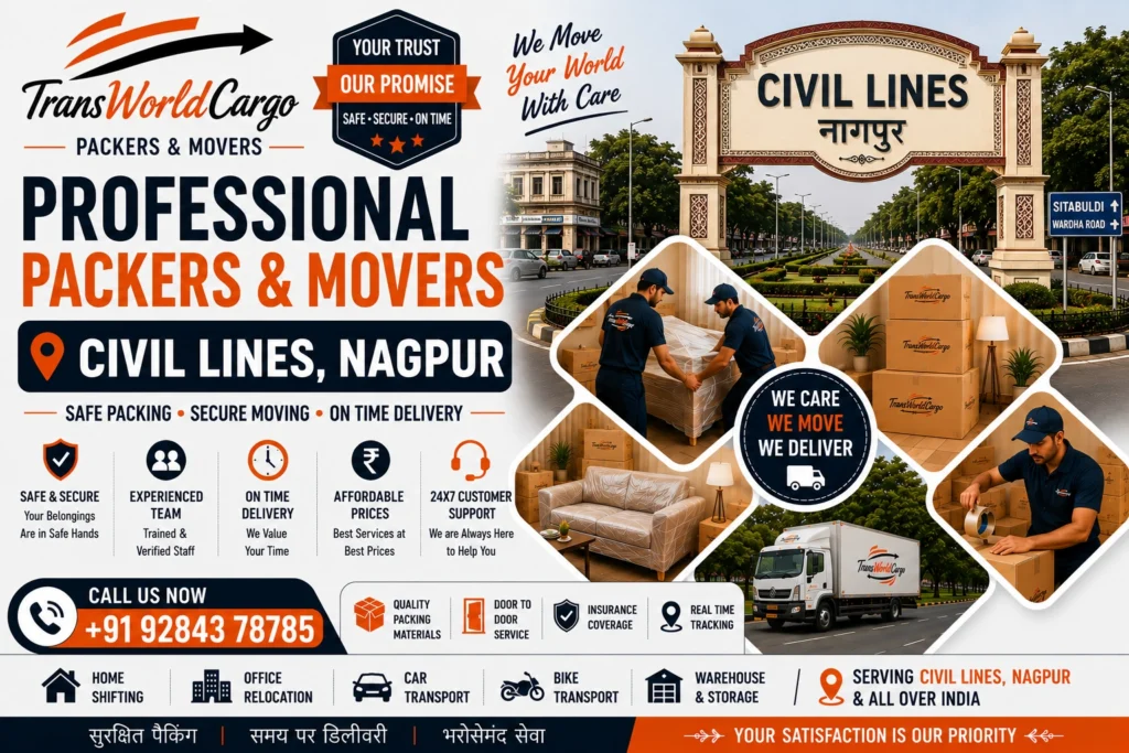 Packers and Movers in Civil Lines Nagpur Civil Lines Nagpur Packers and Movers Civil Lines Relocation Services Household Movers in Civil Lines Nagpur Home Relocation Company Civil Lines Local Packers Company Civil Lines Nagpur Residential Moving Services Civil Lines Office Relocation Experts Civil Lines Nagpur Complete Packing Solutions Civil Lines Safe Goods Transportation Civil Lines Furniture Shifting Company Civil Lines Nagpur Domestic Relocation Services Civil Lines Professional Moving Experts Civil Lines Door-to-Door Packers in Civil Lines Nagpur Trusted Household Relocation Civil Lines End-to-End Moving Services Civil Lines Reliable Logistics Company Civil Lines Affordable Packers in Civil Lines Nagpur Fast Relocation Solutions Civil Lines Secure Packing and Moving Civil Lines Nagpur