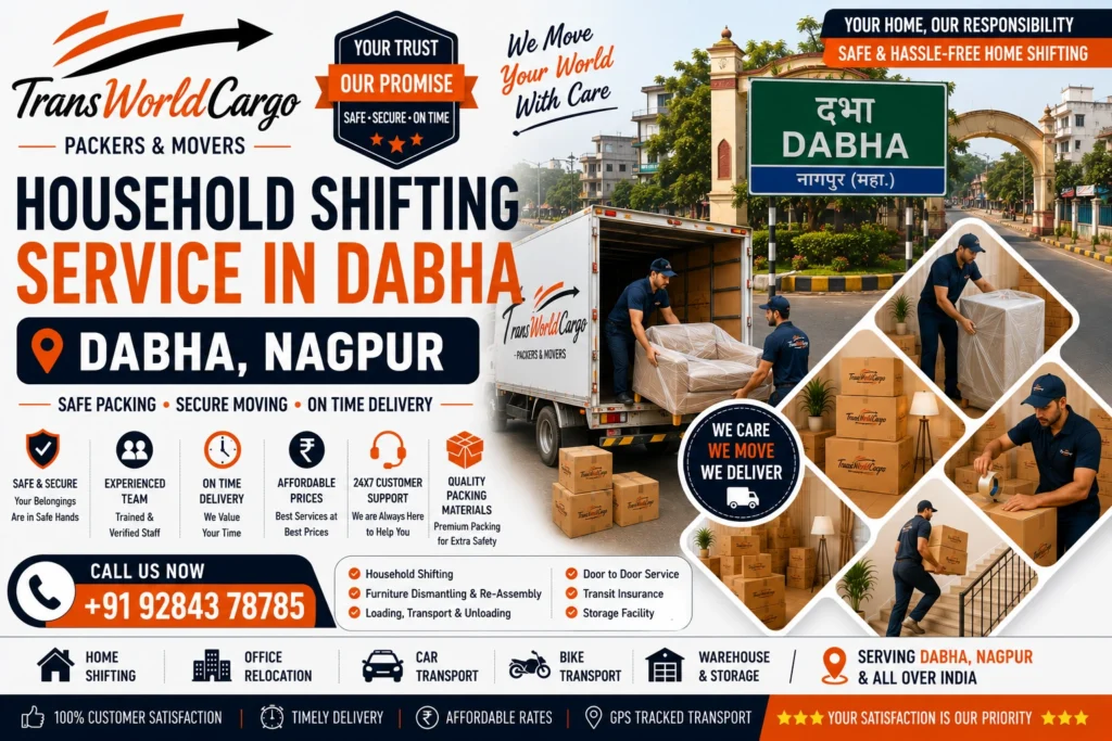 Packers and Movers in Dabha, Nagpur Dabha Packers and Movers Dabha Nagpur Relocation Services Home Moving Company Dabha Household Relocation Experts Dabha Local Shifting Services Dabha Nagpur Residential Packers Dabha Office Relocation Company Dabha Professional Packing Services Dabha Household Goods Transport Dabha Furniture Moving Specialists Dabha Domestic Relocation Solutions Dabha Complete Packing and Moving Dabha Door-to-Door Relocation Services Dabha Trusted Movers in Dabha Nagpur Secure Household Shifting Dabha End-to-End Moving Services Dabha Affordable Relocation Company Dabha Reliable Packers and Logistics Dabha Safe Home and Office Movers Dabha