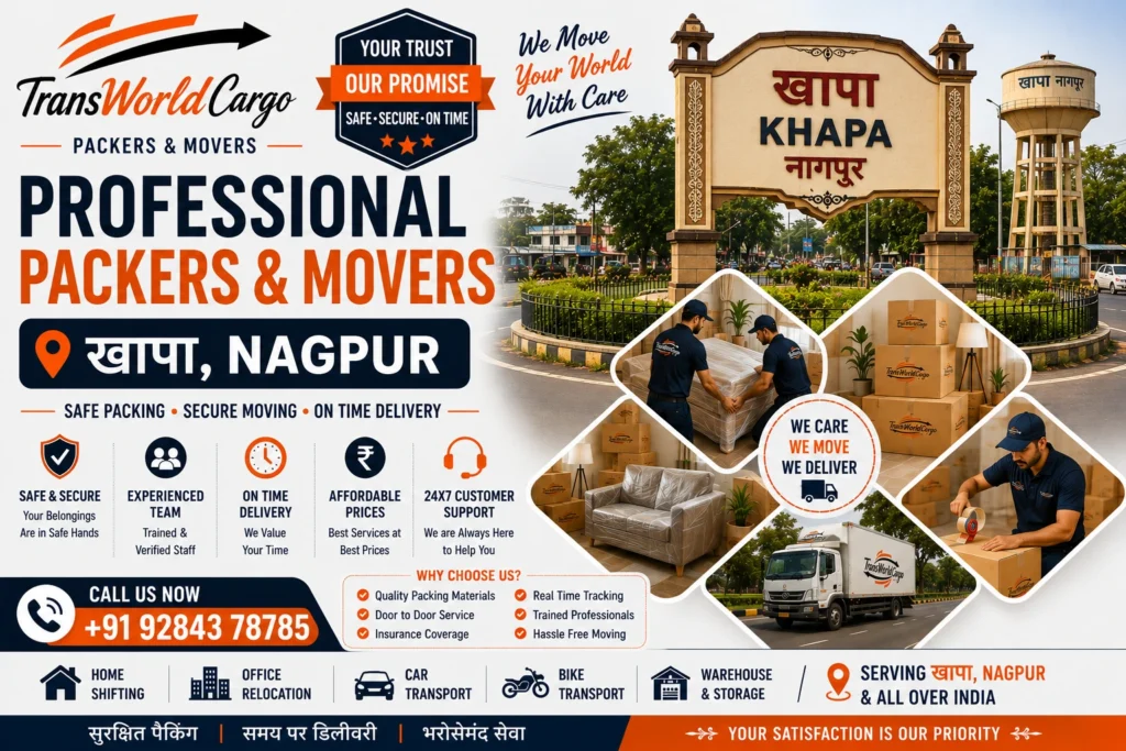 Packers and Movers in Khapa Khapa Packers and Relocation Services House Moving Company Khapa Local Shifting Experts Khapa Complete Household Relocation Khapa Professional Moving Solutions Khapa Safe Home Relocation Khapa Domestic Moving Services Khapa Reliable Packers Company Khapa Household Goods Transport Khapa Office Relocation Experts Khapa Commercial Moving Services Khapa Furniture Packing Services Khapa Secure Goods Relocation Khapa Doorstep Moving Solutions Khapa Fast Packing and Transport Khapa Local Logistics Company Khapa Affordable Relocation Experts Khapa Trusted Household Movers Khapa End-to-End Packing Services Khapa