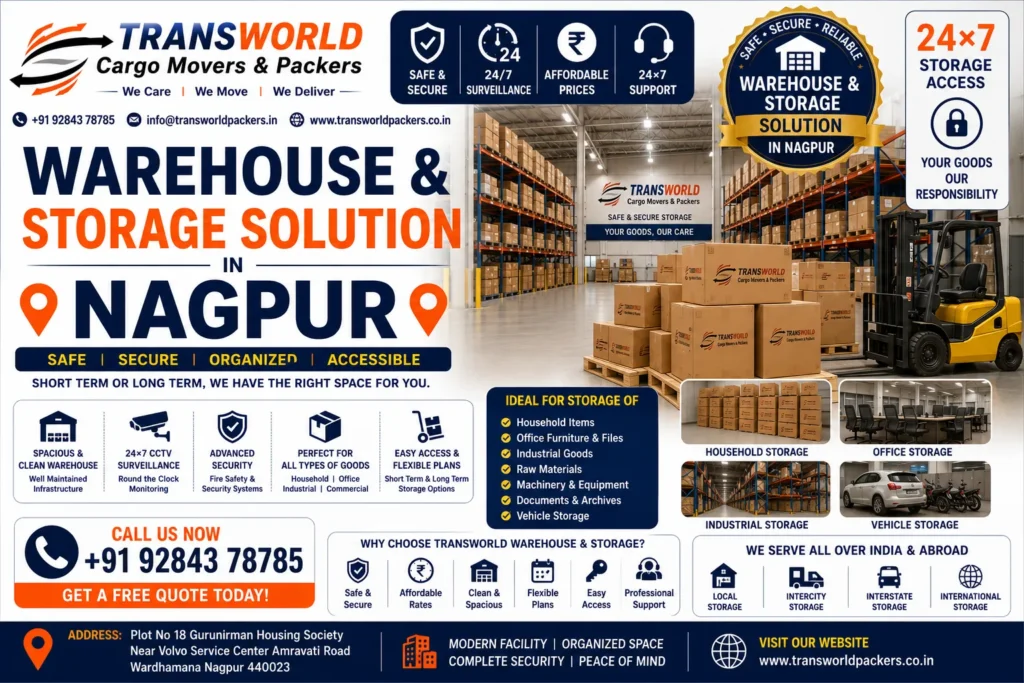 Warehouse and Storage Solution in Nagpur Warehouse Services in Nagpur Storage Services in Nagpur Household Storage Services Nagpur Secure Warehouse in Nagpur Household Goods Storage Nagpur Furniture Storage Services Nagpur Short-Term Storage Solutions Nagpur Long-Term Storage Facility Nagpur Domestic Storage Services Nagpur Commercial Warehouse Services Nagpur Business Storage Solutions Nagpur Personal Storage Units Nagpur Safe Goods Storage Nagpur Climate-Controlled Storage Nagpur Warehouse for Household Items Nagpur Inventory Storage Services Nagpur Door-to-Door Storage Solutions Nagpur Affordable Warehouse and Storage Nagpur Professional Warehousing Services Nagpur